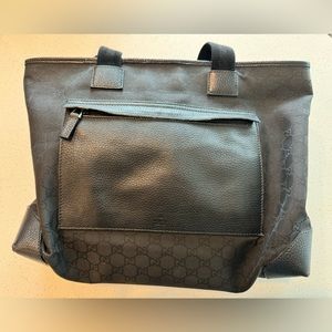 Authentic Black Medium size Gucci bag